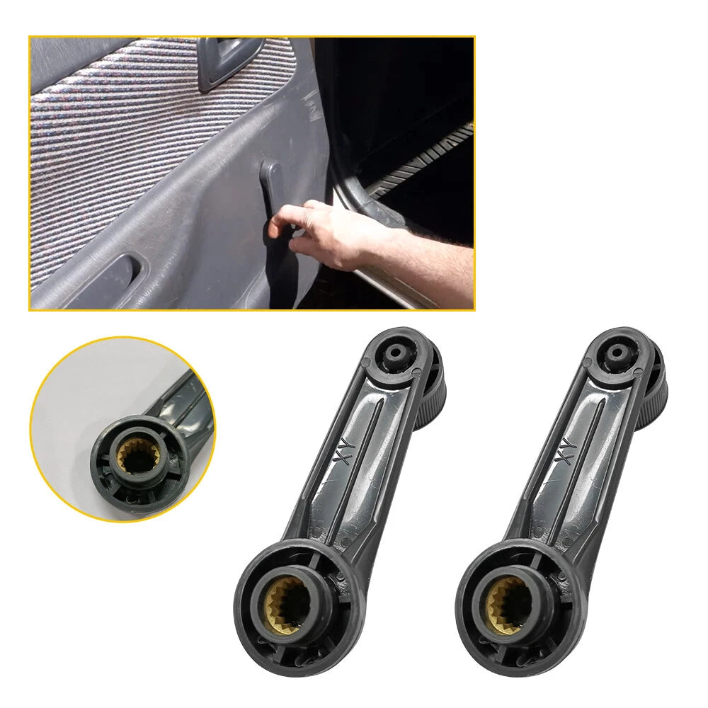 Set of 2 Door Window Crank Handles for Toyota 4Runner Corolla Tacoma