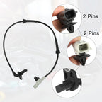 Set of 1 ABS Wheel Speed Sensor for Nissan Versa, Versa Note (2014–2019) No. 479001HA0A