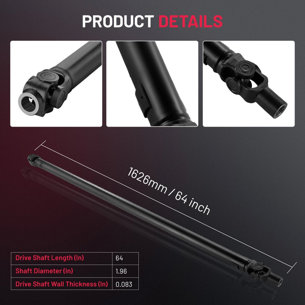 Front Prop Shaft Drive Shaft for Polaris Ranger Crew XP 900 1000 570 (2013–2021) 1333146