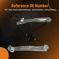 Electric Window Regulator Assembly for Dodge (2008–2020)