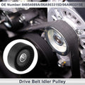 Drive Belt Idler Pulley Serpentine for Audi A3 (2006–2013) 04854089A