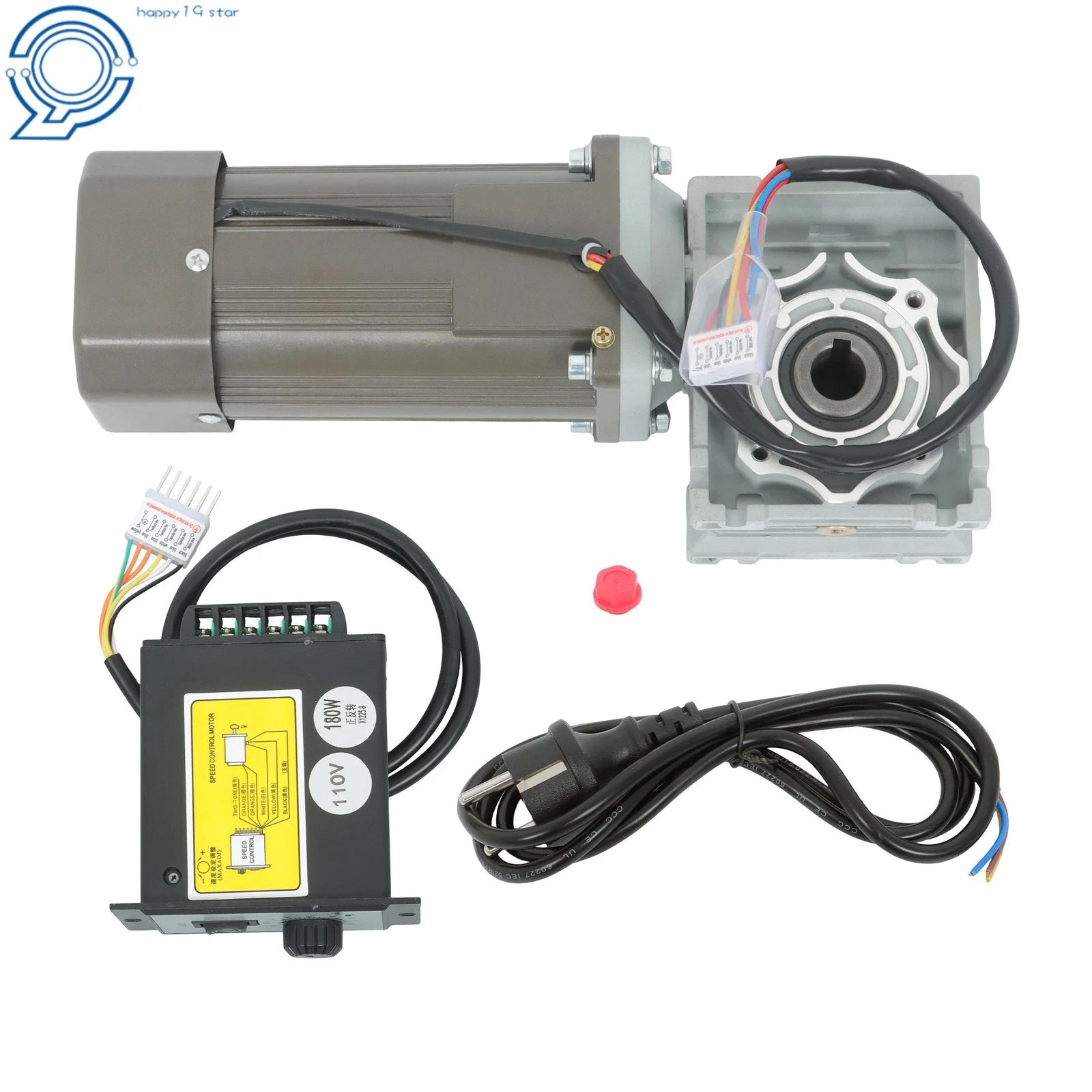 Speed Control Motor 35RPM 1:40 Ratio 180W 110V for Automotive Applications