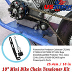 Mini Bike Chain Tensioner Kit for Predator GX160 200 212 224 236 (10")