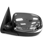Replacement Chrome Driver Side Manual Door Mirror (See compatibility Chart)