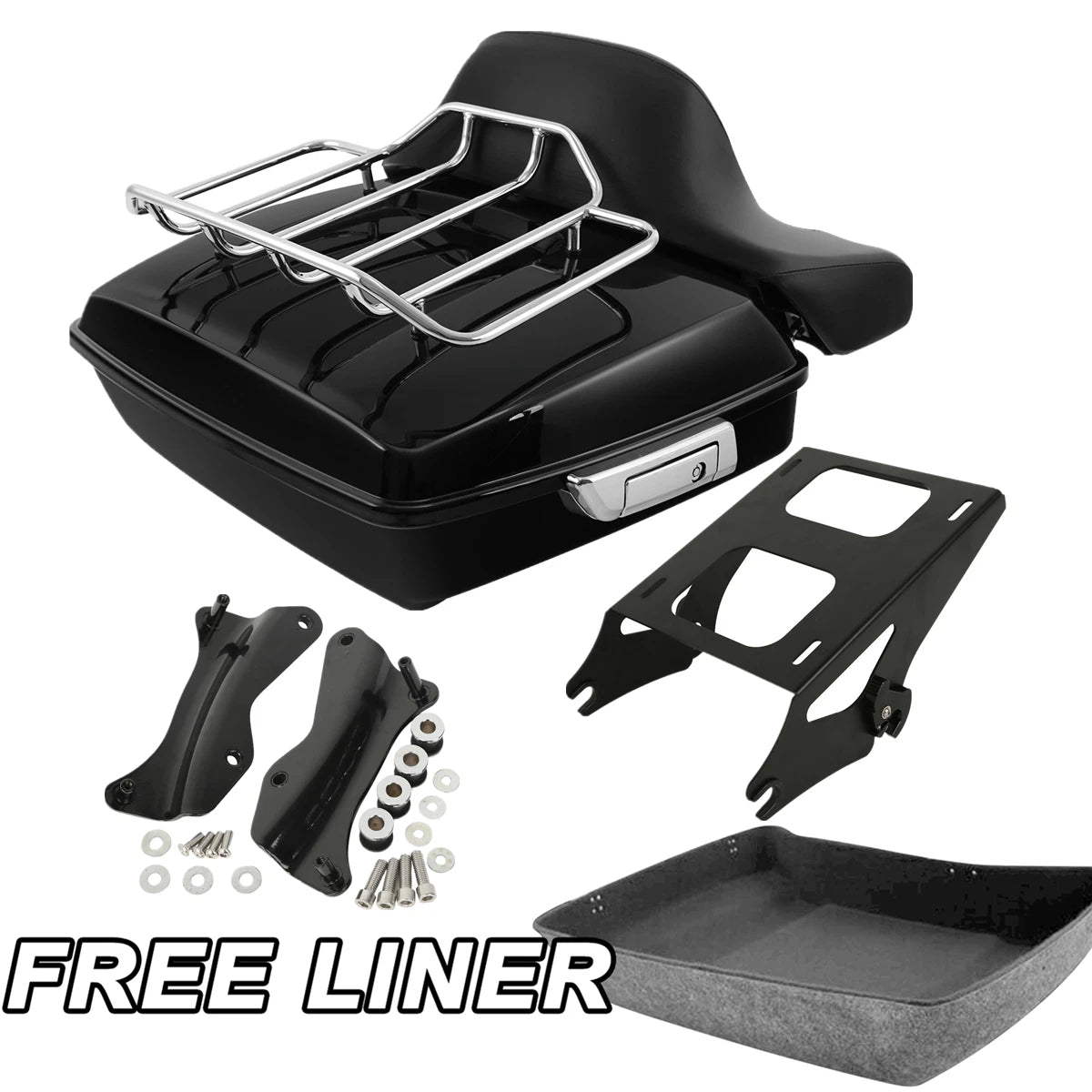 Chopped Trunk Mount Docking Kit for Harley Touring (2014–2023)