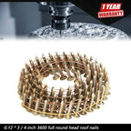 Set of 3600 Full Round Head Roof Nails