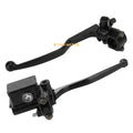 Set of 2 22mm Motorcycle 7/8" Brake Clutch Lever Master Cylinders