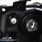 Smoke Lens Black Housing Headlights for Chevy Silverado 1500/2500/3500 (2007–2013)