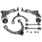 6PCS Control Arms w/ Ball Joints & Stabilizer Bar Link for Audi Q7 (2011–2015)