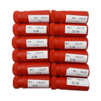 Set of 12 Morse Taper Shank Collets for Various Models (YYYY–YYYY)
