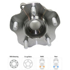 Wheel Hubs for Infiniti G37 (2008–2013) with Bearing 4-Wheel ABS RWD