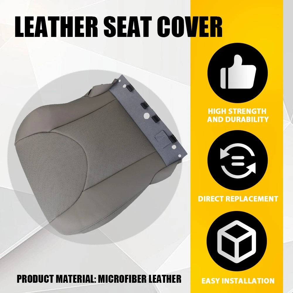 Bottom Seat Cover Gray Perforated for Toyota RAV4 (2006–2012)