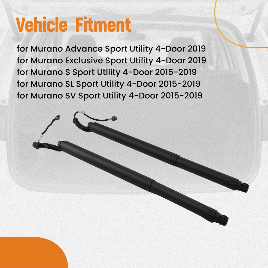 2X Power Lift Cylinder Struts for Nissan Murano (2015–2019, 2021) 90561-5AA1A R & L