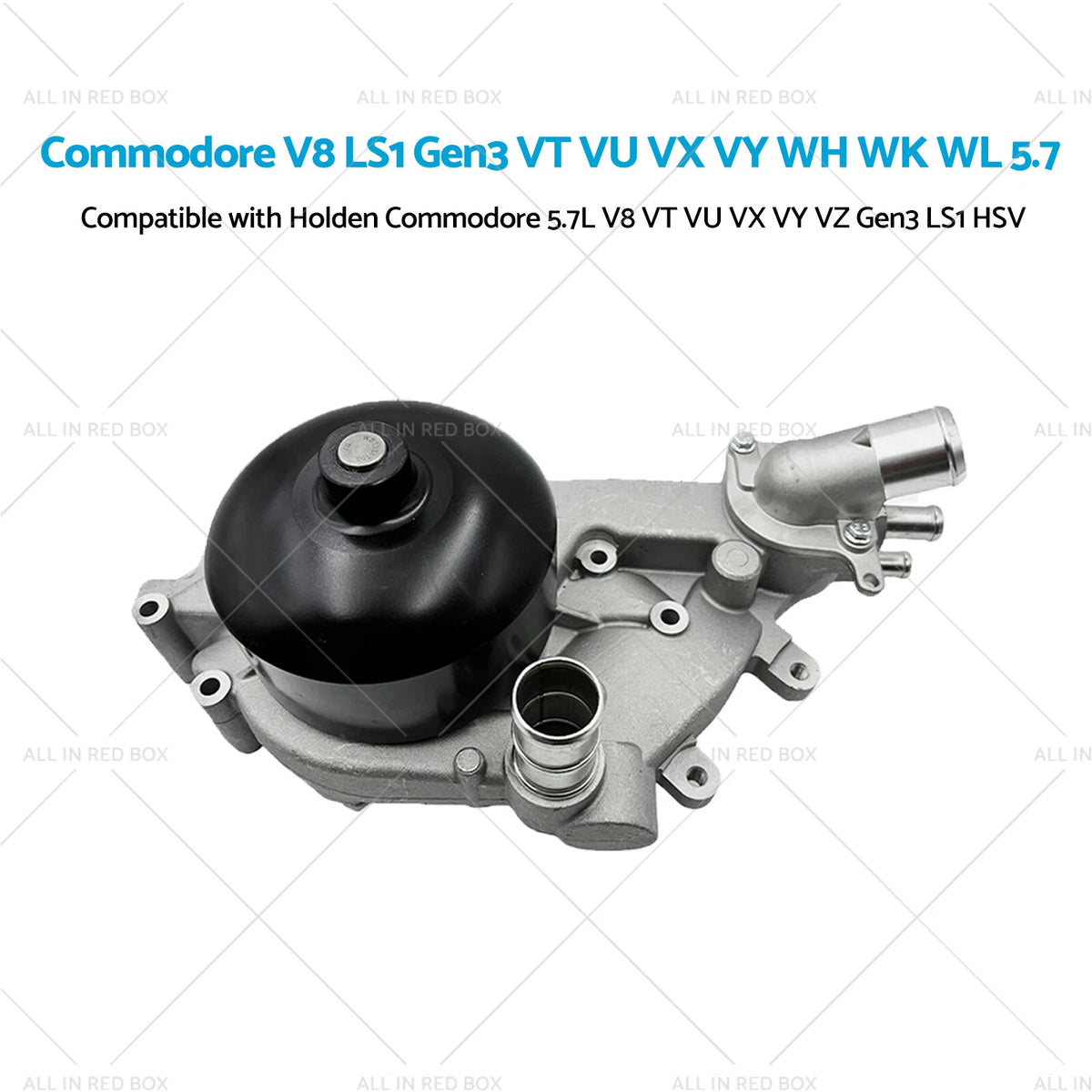 Water Pump for Holden Commodore 5.7L V8 VT VU VX VY VZ (1997–2006)