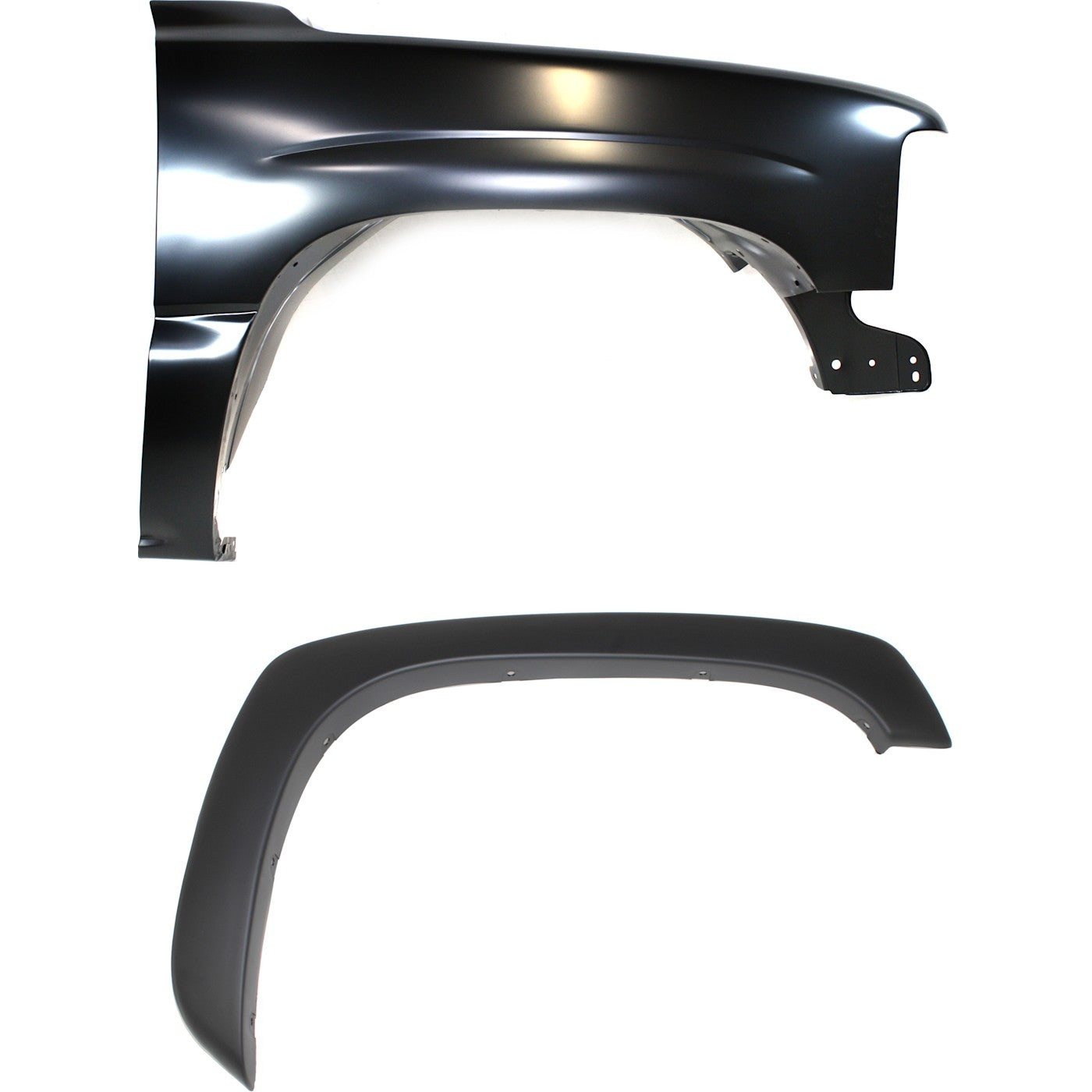 Front Passenger Fender Kit for Chevrolet Silverado 1500 (1999–2002)