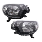 Pair of Black Headlights for Toyota Tacoma (2012–2015)