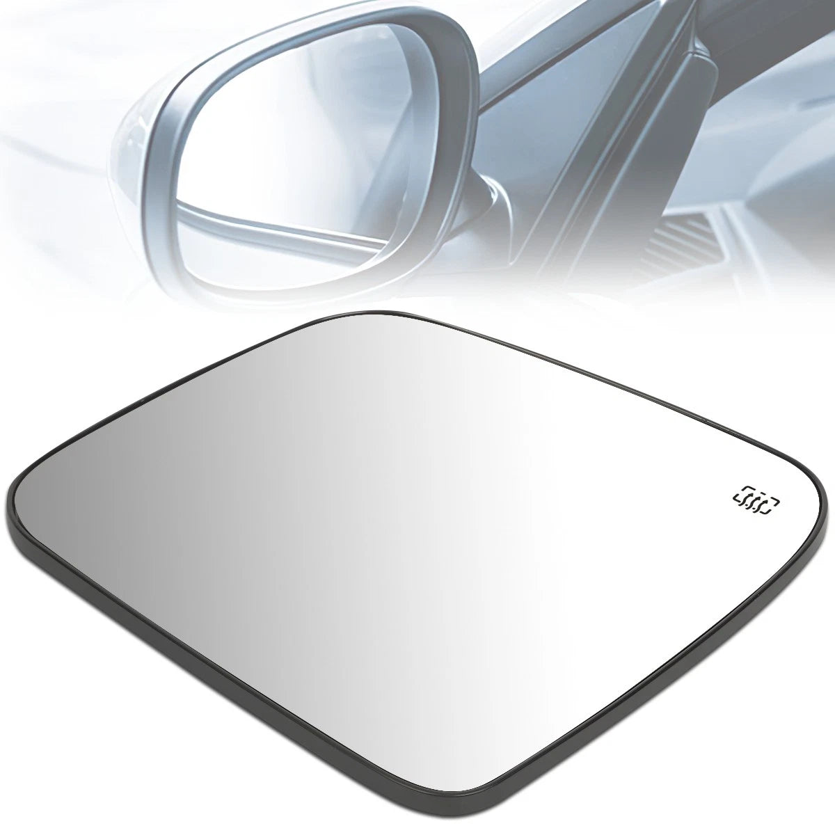 Left Mirror Glass for Durango Grand Cherokee (2011–2019) Heated 68092051AB