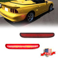 2X Red Rear LED Side Marker Light Reflectors for Ford Mustang (1994–1998)