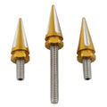 3x Windshield Trim Screw for Harley Electra Glide (2014–2023) Gold