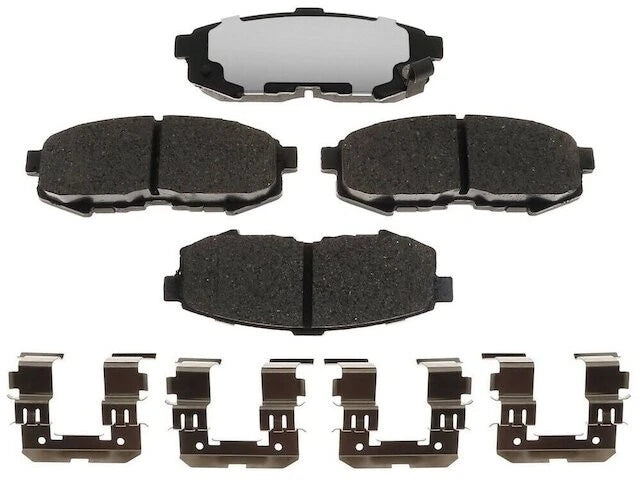 Set of 4 Rear Brake Pads for Mazda MPV (2004–2006) YM359TD
