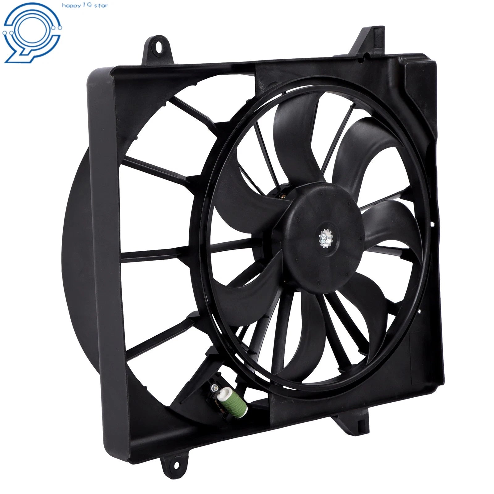 Radiator Cooling Fan Assembly with Shroud for Dodge Nitro (2007–2011) 68003974AB