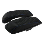 Saddlebag Lid Covers Black Blue for Harley Street Glide (2014-2023)