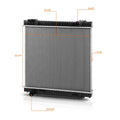 Aluminum OE Style Radiator for Ford F-350/E-450 6.0L (2004–2010) DPI-2976