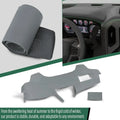 Dashboard Cover for Toyota Camry (2007–2011) - Soft TPE, Gray