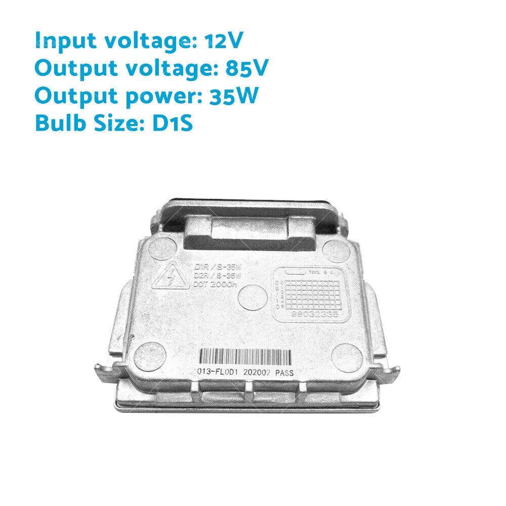 Xenon HID Ballast for BMW 1 Series, Alfa Romeo Mito (2002–2013) 89034934