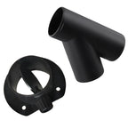 75mm Plastic Exhaust Pipe Branch Connector Adapter for Eberspacher