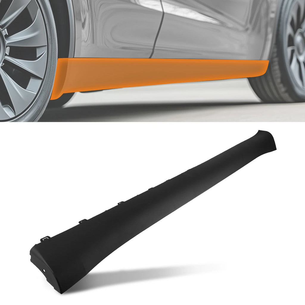Right Side Body Panel Extension for Tesla Model Y (2020–2023) Black