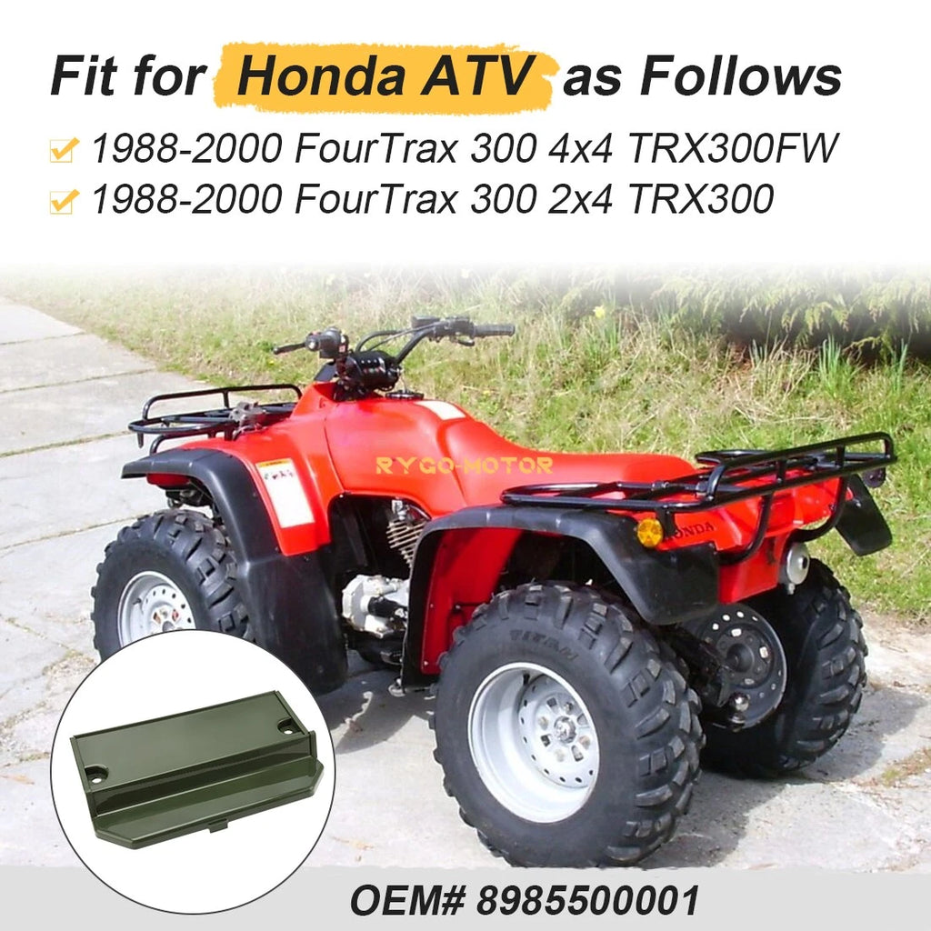 Green Battery Cover for Honda FourTrax 300 (1988–2000) 80311-HM4-A10ZA