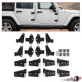 Set of 16 Door Hinge Replacement Screws for Jeep Wrangler JK (2007–2018)