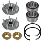 Set of 2 Front LH RH Wheel Hub Bearings for Honda Civic 1.5L Turbo (2016–2021)