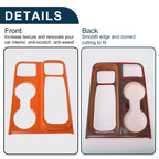 ABS Gear Shift Knob Decal Sticker for Ford Maverick (2022–2023) Red