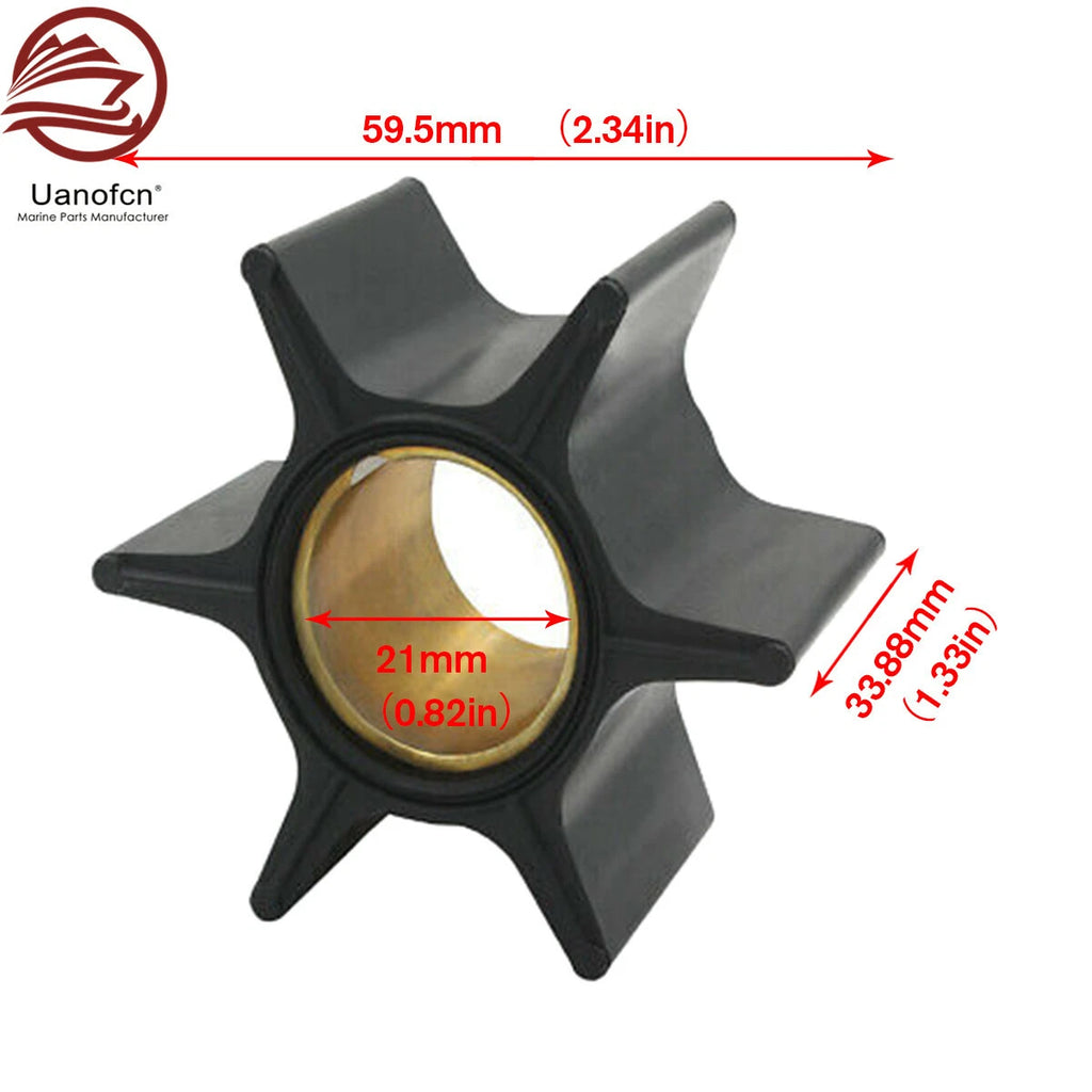 Water Pump Impeller for Mercury (47-89984, 47-80363, 47-F694065, 47-30221)