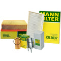 Mann Oil Air Cabin Fuel Filter Service Kit for Audi A4 Quattro (2001–2008)