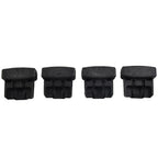 Lock Catcher / 5.5x5.3x3.5cm / Black Plastic 4 x