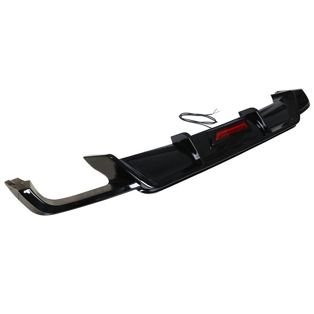 Rear Bumper Lower Diffuser with LED Light for Toyota Camry (2018–2021)