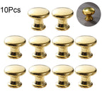 10X Gold Zinc Alloy Cabinet Pull Handles for Furniture (Vintage)