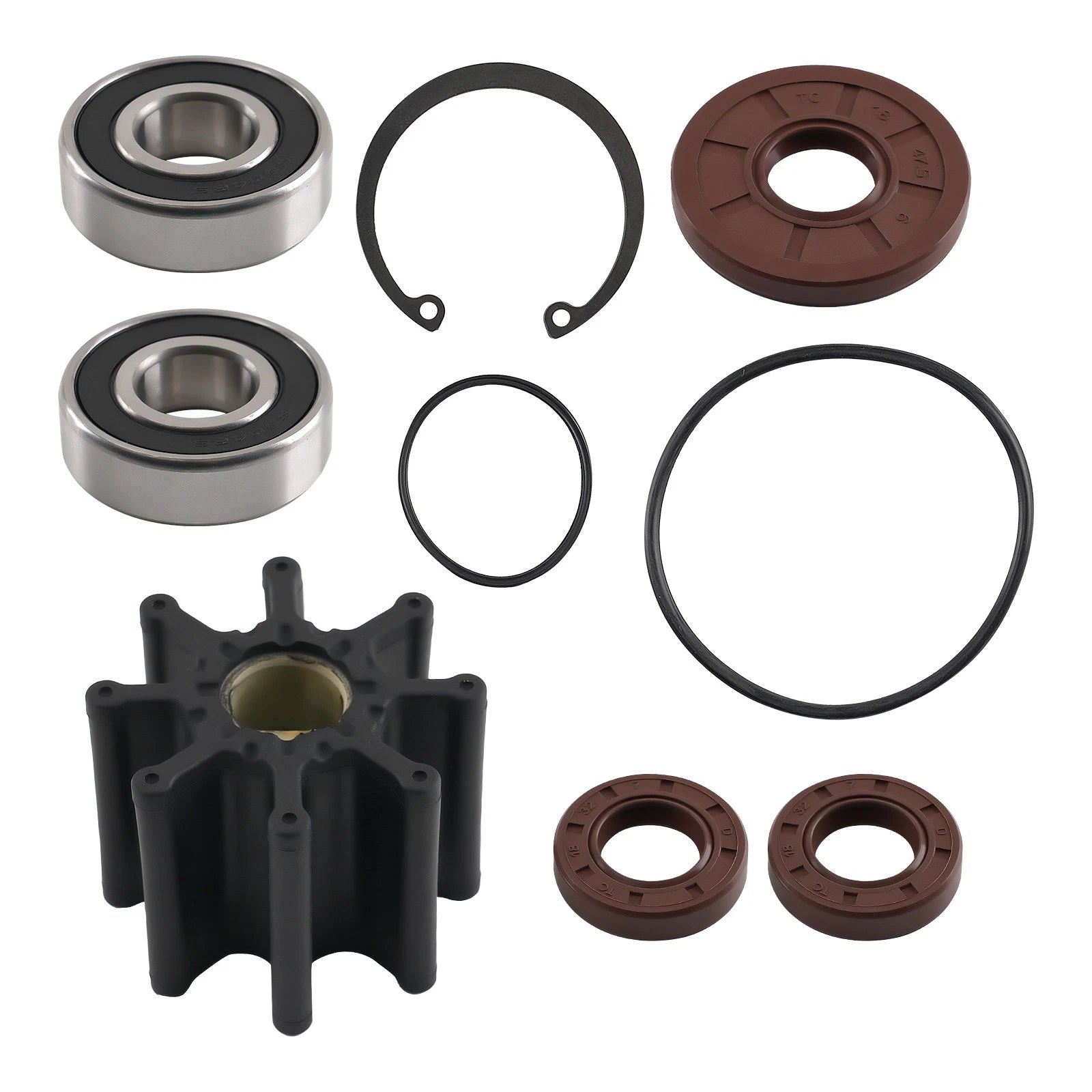 Impeller Repair Kit for Mercruiser Water Pump (46-807151, 807151A12)
