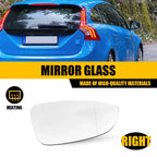 Heated Mirror Glass with Backing Plate for Volkswagen Eos CC (2007–2016)