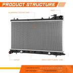 Aluminum OE Style Radiator for Subaru Forester 2.5L (2003–2005) DPI-2674