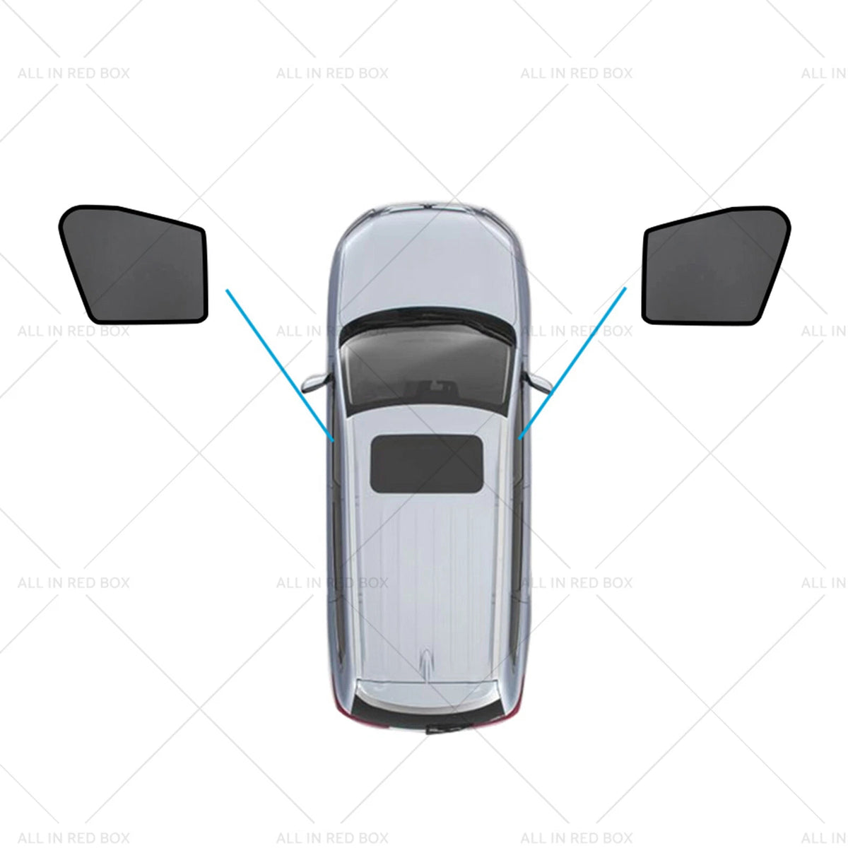 Magnetic Mesh Sun Blind Shades for Volvo XC60 (2017–2024)