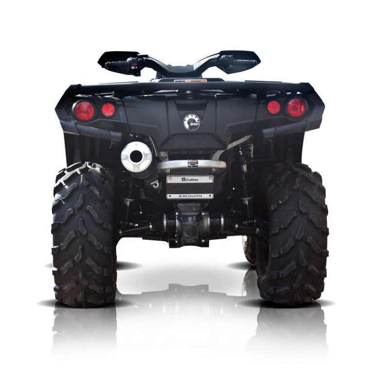 HMF Titan QS Blackout Exhaust for Can-Am Outlander 570 650 850 (2016–2023)