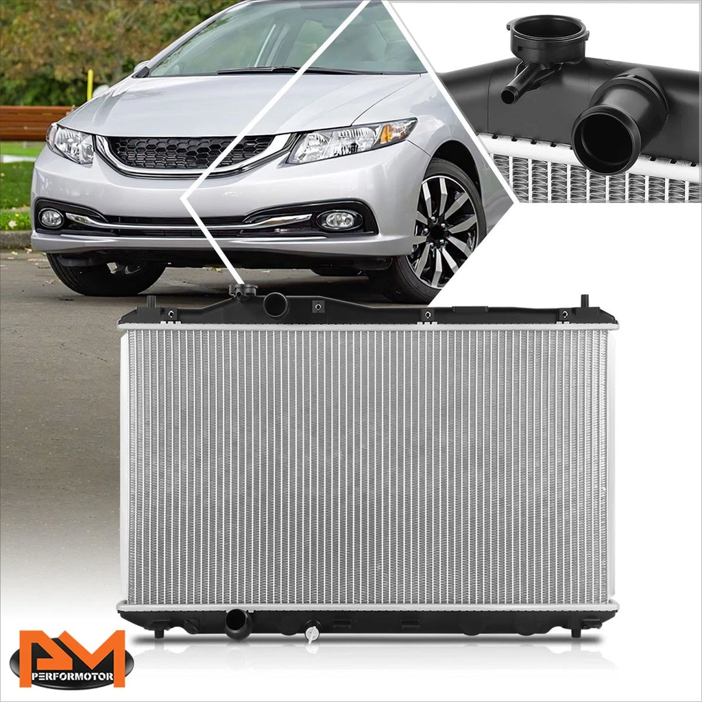Aluminum Core Radiator DPI-13222 for Honda Civic 1.8L (2012–2015)