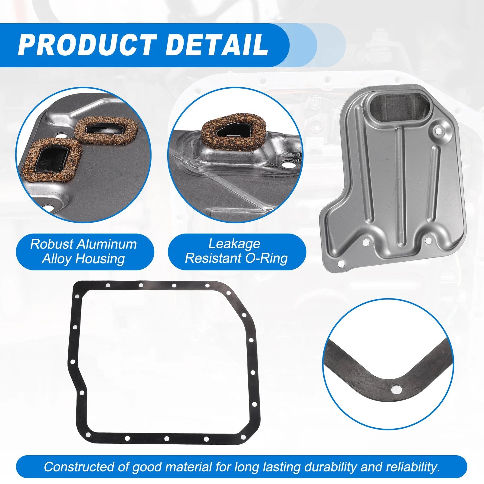 Transmission Filter Oil Pan Gasket Kit for Lexus GS300 (1998–2005) No. 3533030030