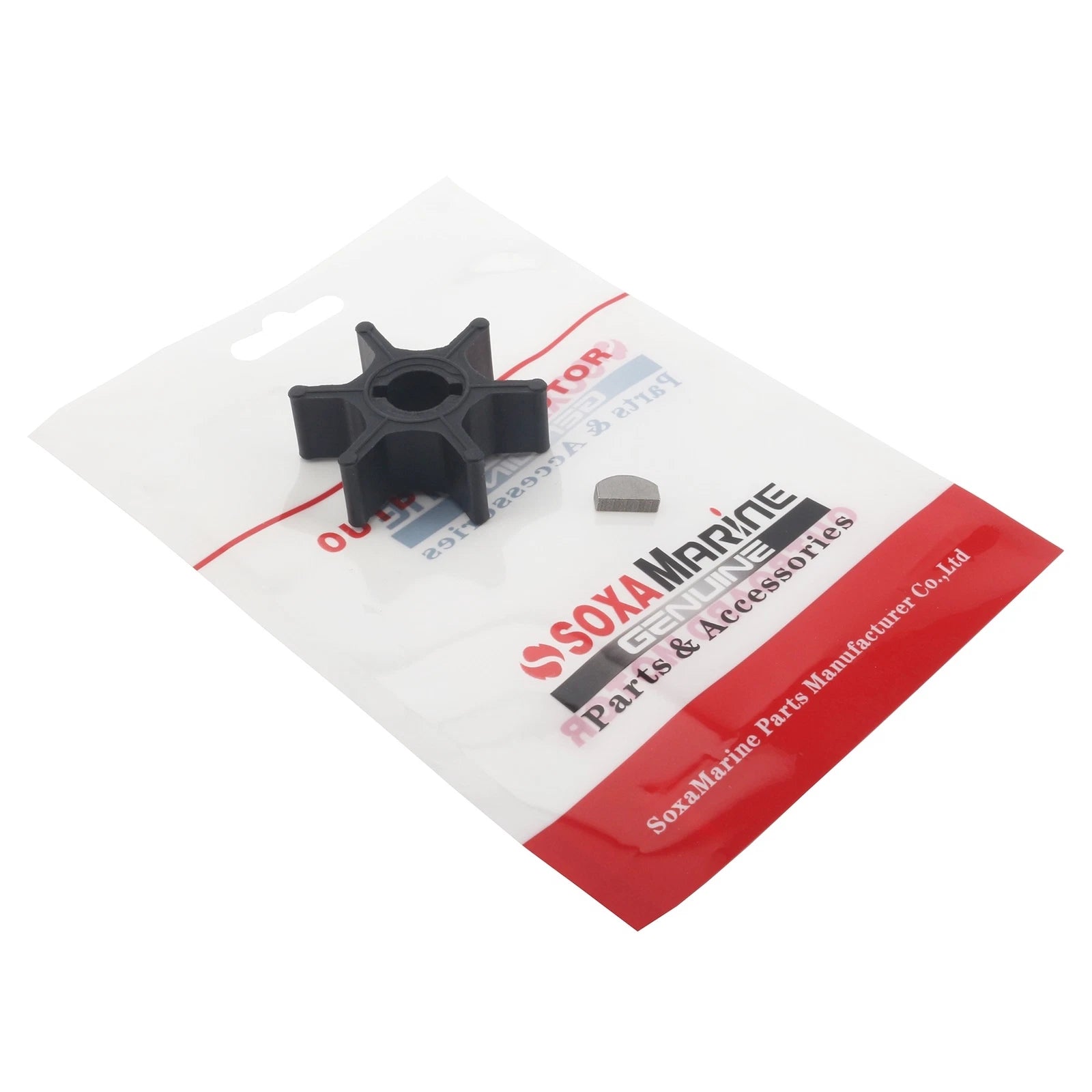 Water Pump Impeller & Key for Suzuki Outboard (17461-98400)