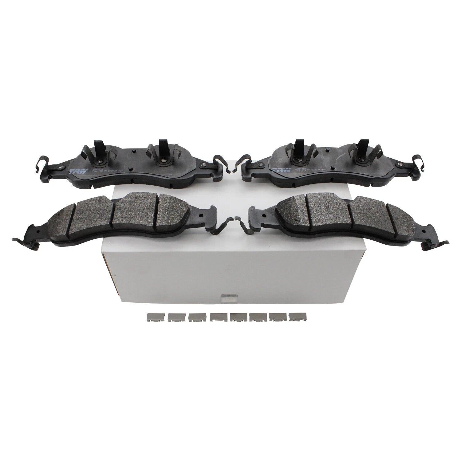 Set of 4 TRW Pro Front Metallic Brake Pads for Ford Expedition Lincoln Navigator (2003–2023)