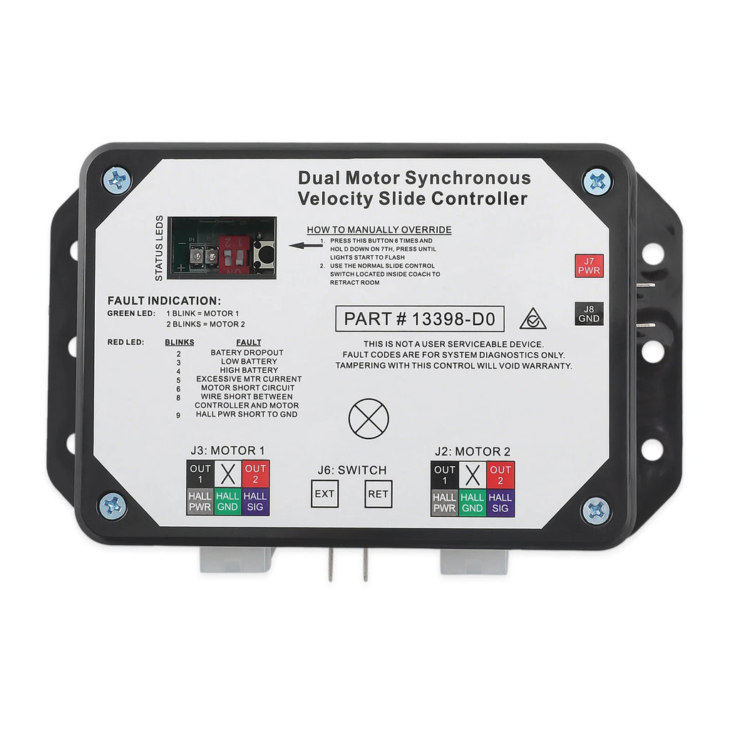 Dual Motor Slide Controller for Lippert V-Sync II RV (2018–2023)
